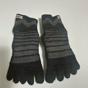 Injinji Outdoor Midweight Mini‑Crew Wool